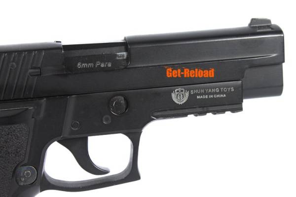 A.C.M. full metal P226 gbb pistol (Black - 9226) - Image 5