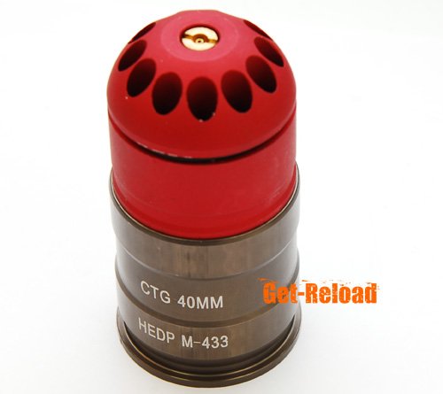 84rd M433 40mm Grenade Gas Cartridge Shell Red