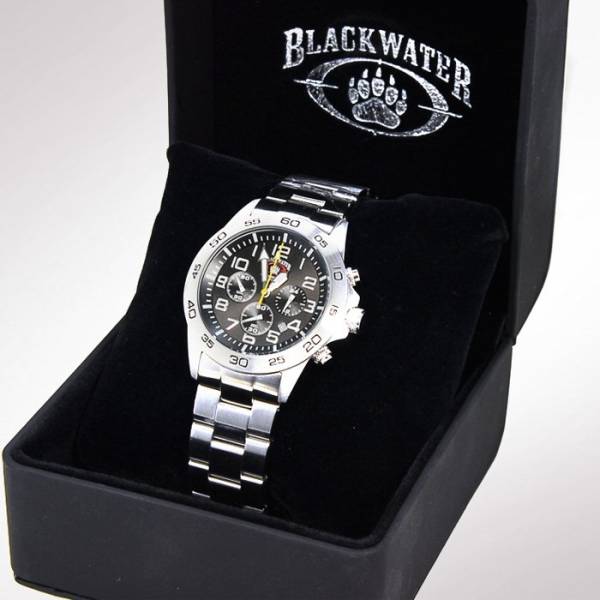 BLACKWATER PMC Military Style Chronograph Watch (Black) - Image 3
