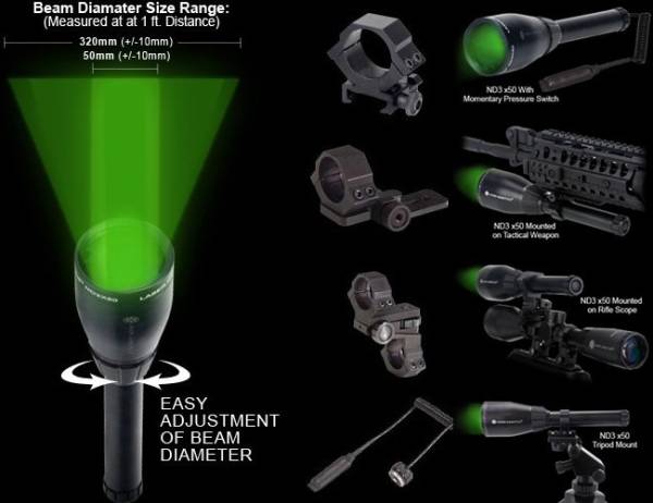 ND•3®x50 - Long Distance Laser Designator - Image 4