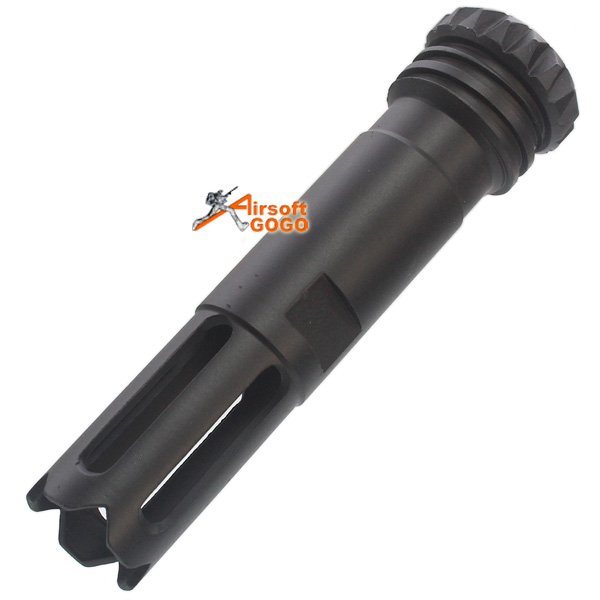 SCAR Flash Hider Long Type (Black, 14mm CCW)