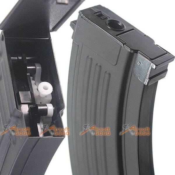 CYMA Metal 600rd Flash Wire-Winding (String) Magazine for AK Series Airsoft AEG - Image 2
