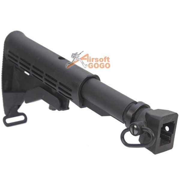 CYMA 6-Position Sliding Stock Set for AK AEG (Black)
