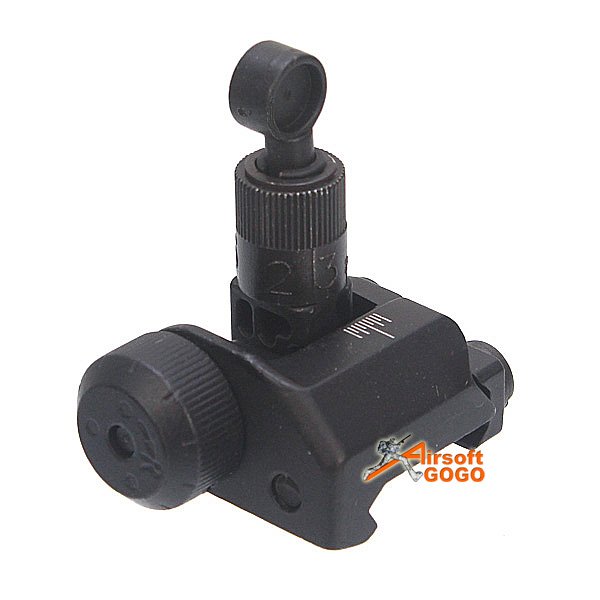 D-Boys Military 600M Flip Up Rear Sight