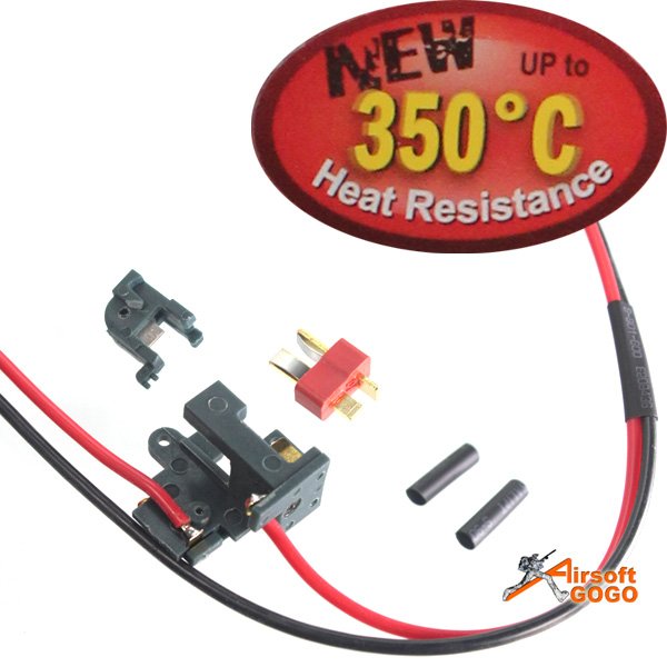 Deep Fire 350 degree Heat Resistance Switch Set Ver.2 Gearbox (front)  for M4A1, M16 AEG