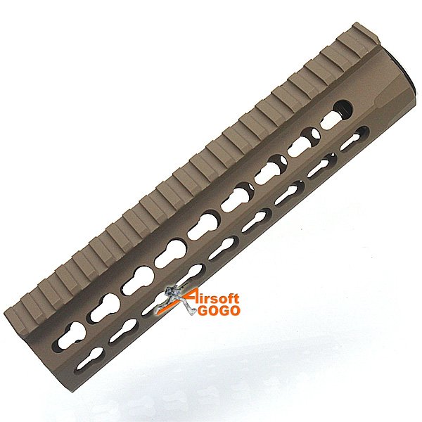 DYTAC UXR4 8.5 inch (M31.8/P1.5) Rail (Systema PTW Profile, Dark Earth)