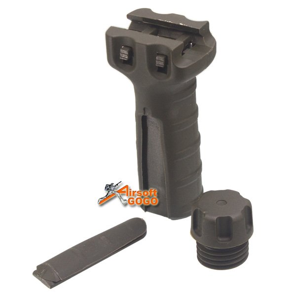 Element TD Style Fore Grip Vertical Grip with Pressure Switch Pocket - OD