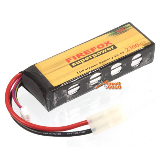 Firefox 11.1v 2300mah Li-Polymer battery 20C