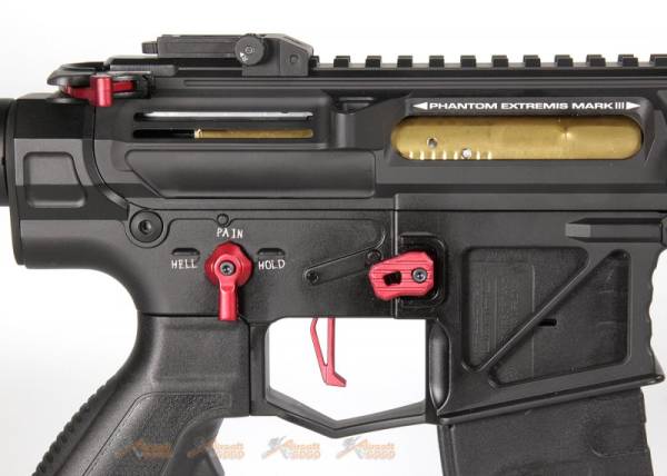 Phantom Extremis Rifle Mk3 Aeg (Black & Red) - Image 14