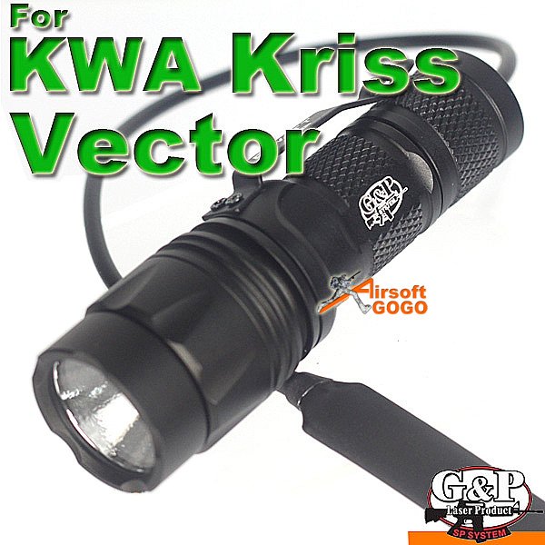 G&P T1 CREE LED Flashlight w/ Pressure Switch for KRISS VECTOR