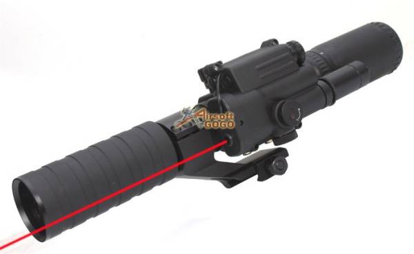 GR 3-9x40EL Tactical Rifle Scope with Laser Sight - Image 2