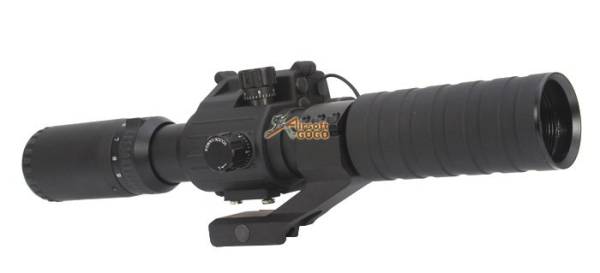 GR 3-9x40EL Tactical Rifle Scope with Laser Sight - Image 3