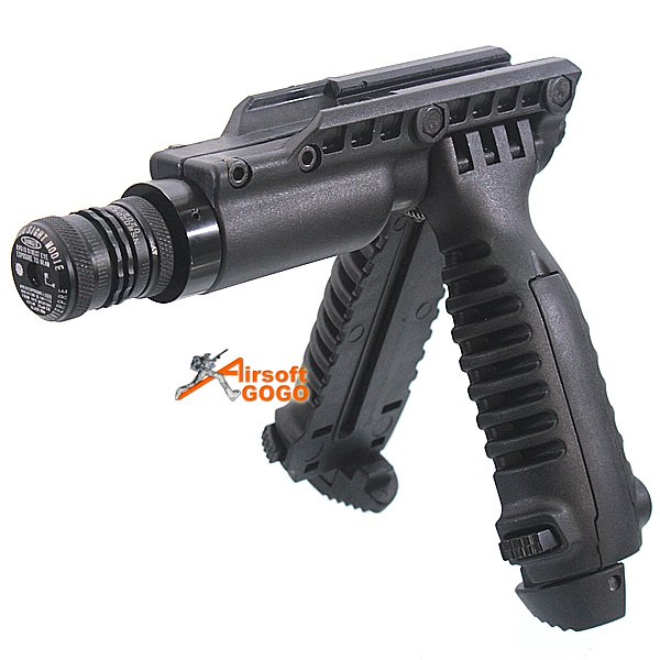 Bipod Grip Integate Green Laser For KWA Vector GBB  (GREEN LASER)