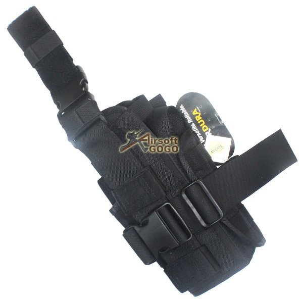 Pantac MP7 Dropleg Holster (Black / Cordura) - Image 2