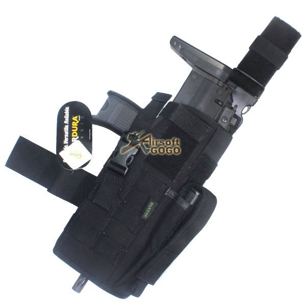 Pantac MP7 Dropleg Holster (Black / Cordura) - Image 3