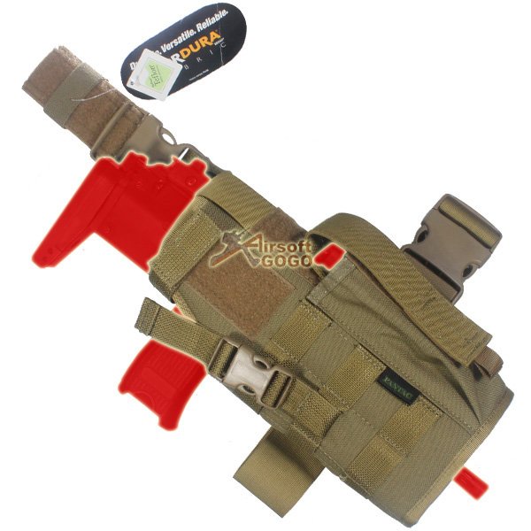 Pantac MP7 Dropleg Holster (Tan / Cordura) - Image 4