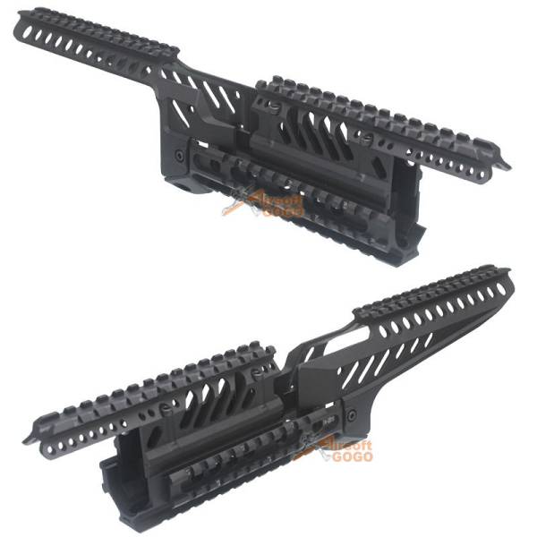 JG X47 Rail RAS System for Airsoft AK AEG Classic Army / Cybergun CYMA ICS APS SRC - Image 3