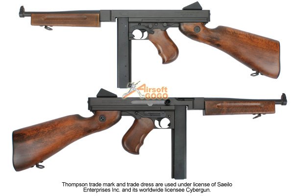 King Arms Thompson M1A1 Military Airsoft AEG