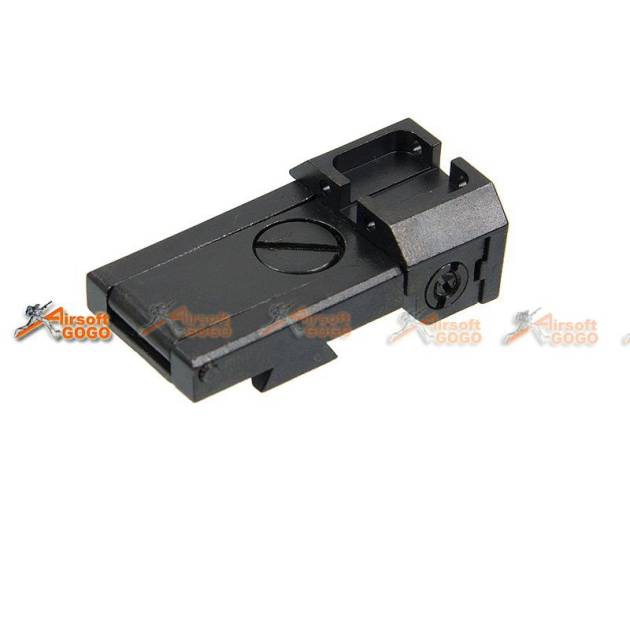Steel Rear Sight for Tokyo Marui Hi-Capa 5.1 / 4.3 GBB