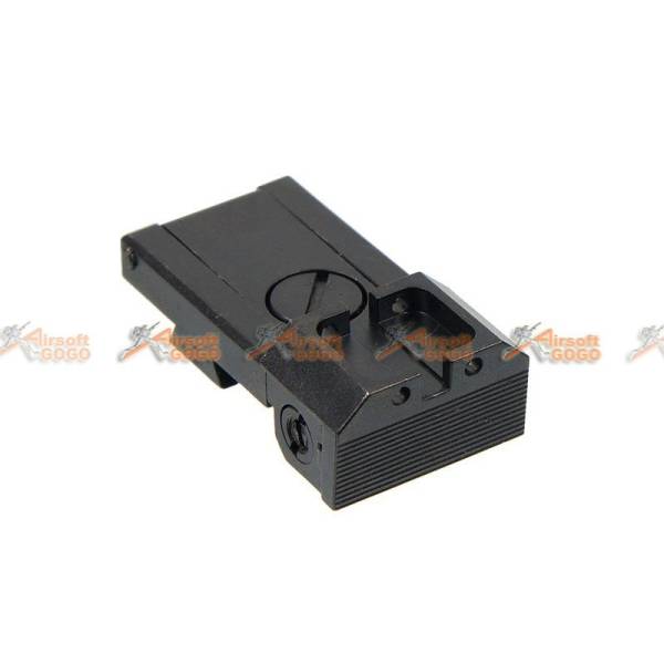 Steel Rear Sight for Tokyo Marui Hi-Capa 5.1 / 4.3 GBB - Image 2