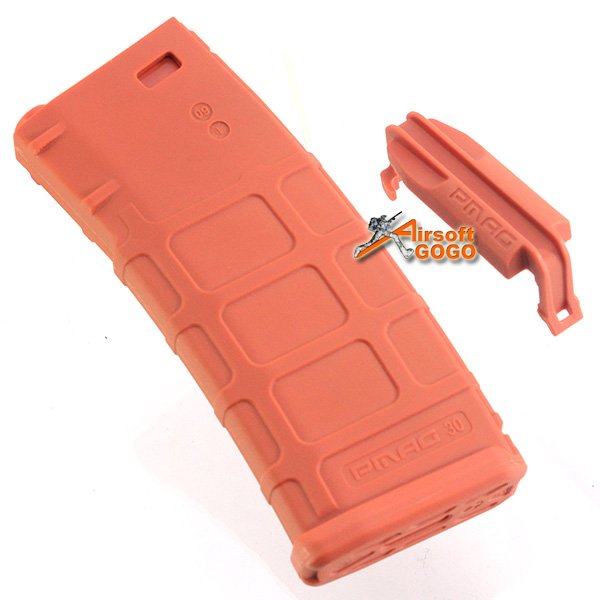 MAGPUL PTS 120rd PMAG M Version Mid-Cap Magazine Orange