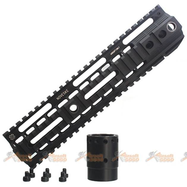 Madbull Noveske Rifleworks Free Float 10inch Handguard Rail for M4 Series AEG