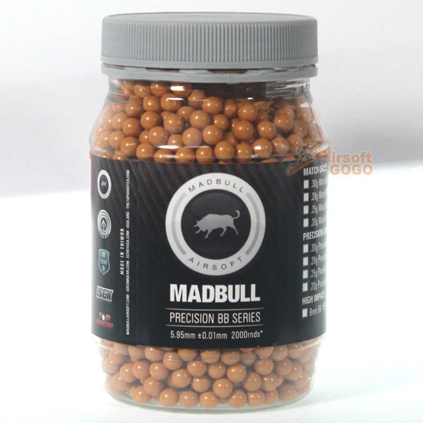 MadBull Precision 0.40g Ultimate Heavy Sniper BB 2000 rds