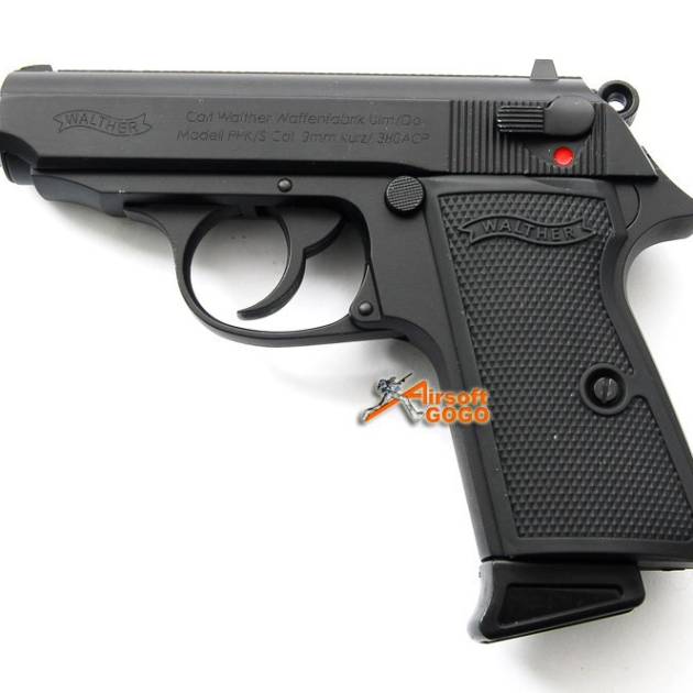 JAMES BOND 007 AIR SOFT PPK (007) GBB Pistol Gun Black