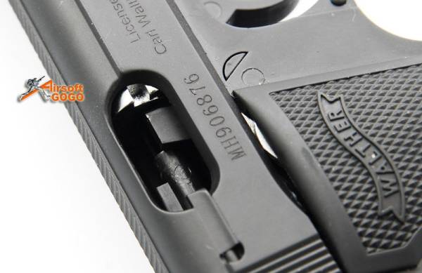JAMES BOND 007 AIR SOFT PPK (007) GBB Pistol Gun Black - Image 3