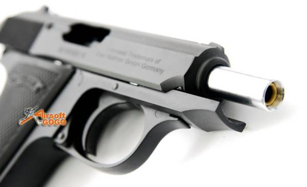 JAMES BOND 007 AIR SOFT PPK (007) GBB Pistol Gun Black - Image 4