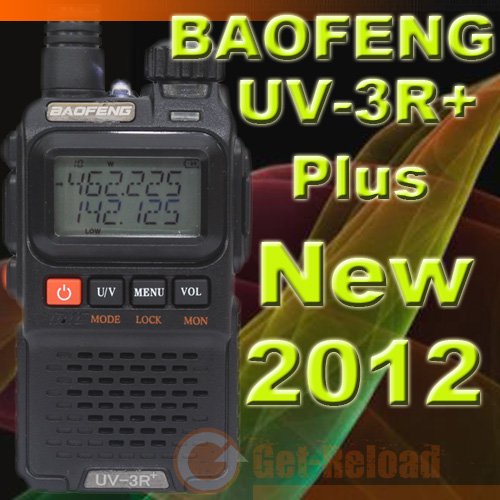 BAOFENG Dual band UV-3R+ plus VHF/UHF Radio Walkie Talkie