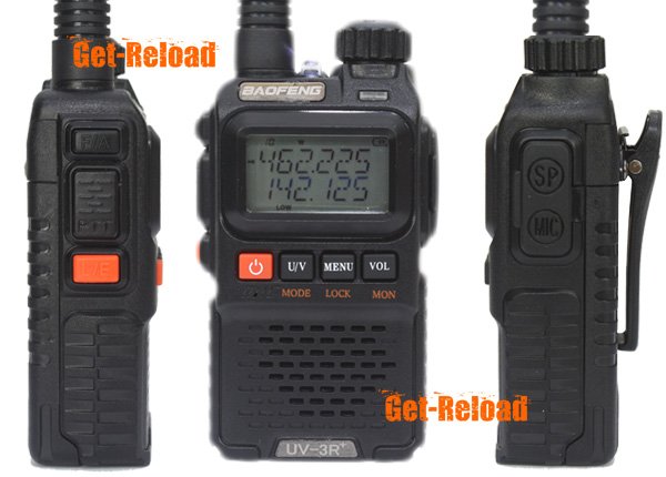 BAOFENG Dual band UV-3R+ plus Walkie Talkie + Extra Battery - Image 2