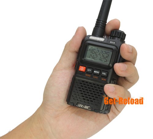 BAOFENG Dual band UV-3R+ plus Walkie Talkie + Extra Battery - Image 3