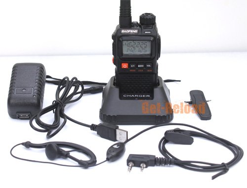 BAOFENG Dual band UV-3R+ plus Walkie Talkie + Extra Battery - Image 4