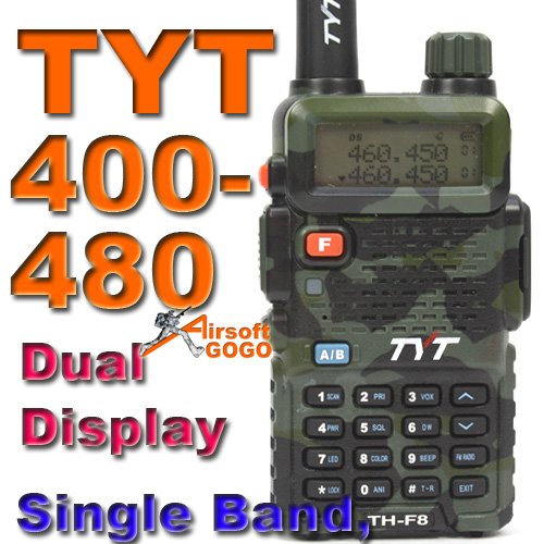 TYT TH-F8 400-480 Dual Display 2-Way Radio - Camouflage