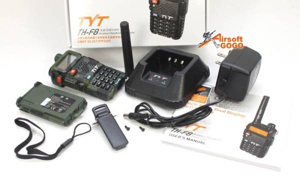 TYT TH-F8 400-480 Dual Display 2-Way Radio - Camouflage - Image 2