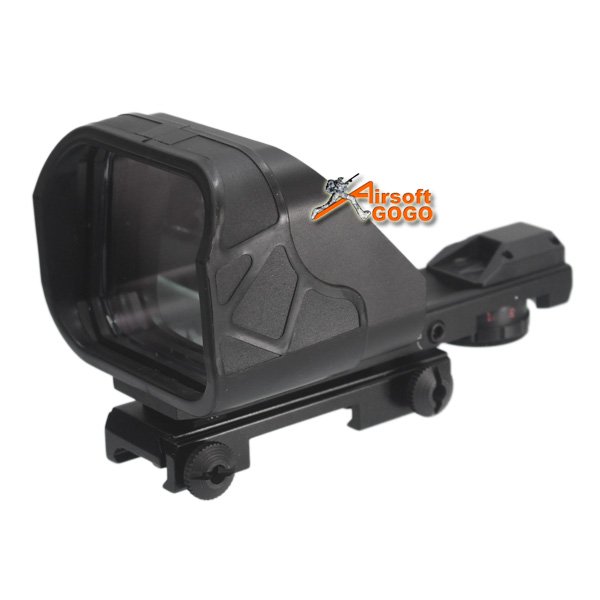 Large Screen SP6 1x66 Open Red/Green Dot Sight (Black)