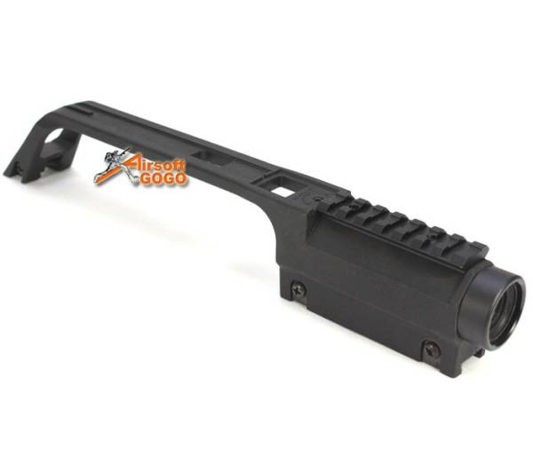 3.5x G36 ARG GBBR Carry Handle Scope with Top Rail for Marui, CYMA, Jing Gong, Ares, Classic Army, Umarex