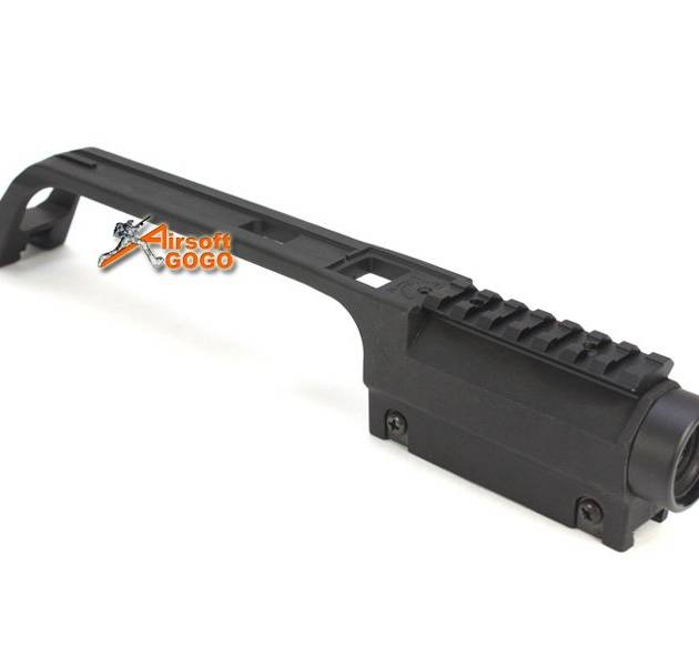 3.5x G36 ARG GBBR Carry Handle Scope with Top Rail for Marui, CYMA, Jing Gong, Ares, Classic Army, Umarex