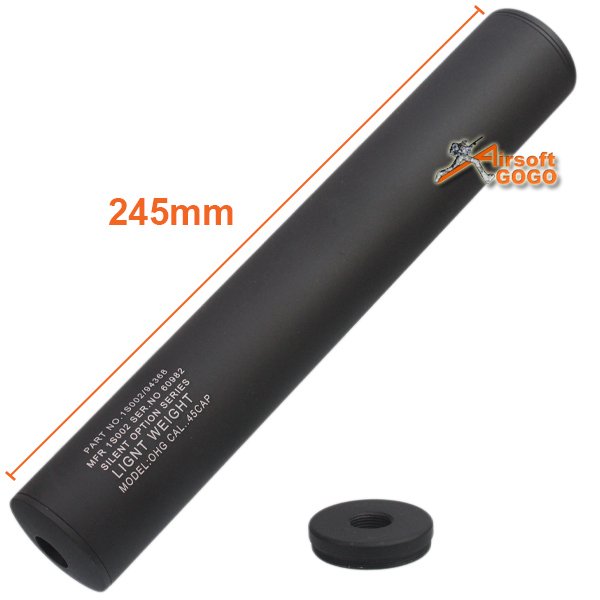 Spartan Doctrine Long OHG Cal.45 SD Silencer 245mm