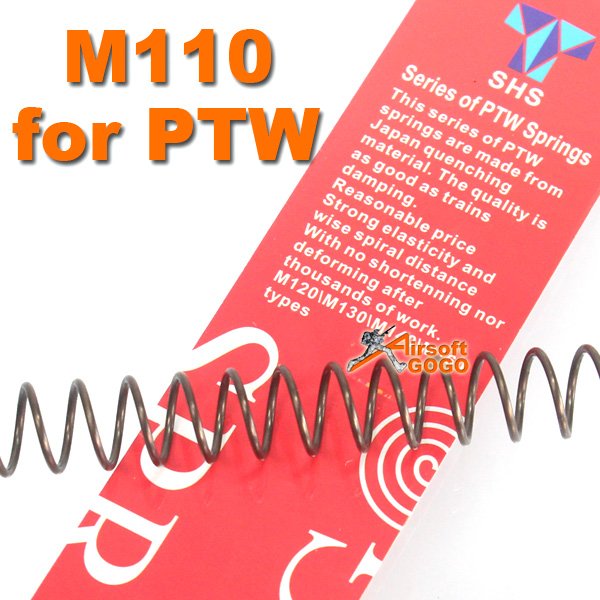 SHS M110 Spring for Systema PTW AEG