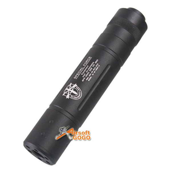 AF SPECIAL FORCE Black Silencer 150mm x 30mm 14m-