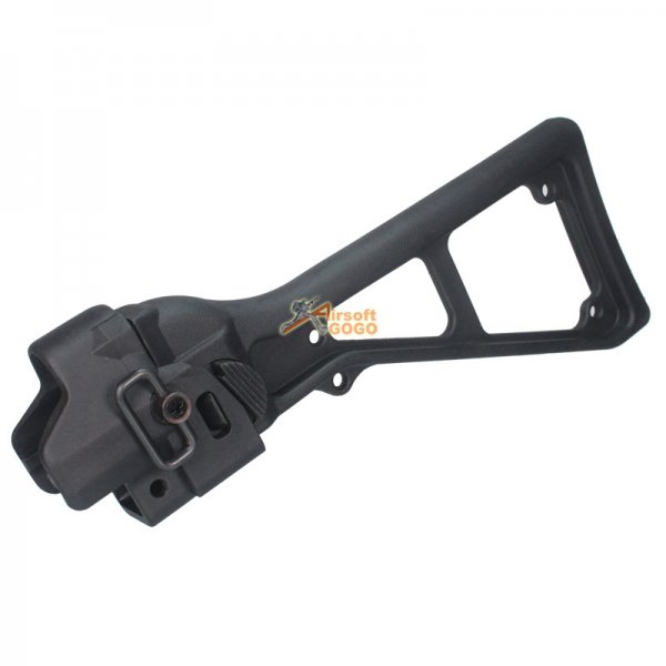 SRC Side Folding Stock for MP5, GSG5, MOD5, BT5 Series Airsoft AEG