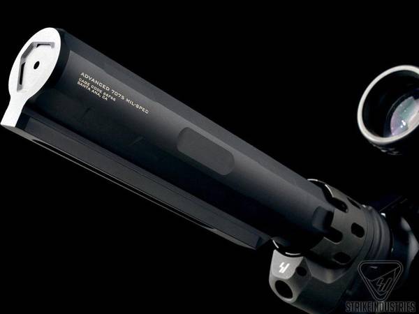 Strike Industries Advanced Receiver Extension 7 Position Buffer Tube for WA/VFC/GHK/VIPER M4 GBBR - Image 4