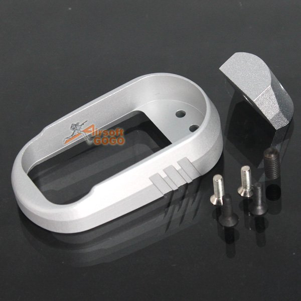 Thunder Airsoft Aluminum CNC Magwell for Marui/WE G17/G18C/G34