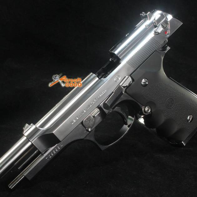 Tokyo Marui M92FS Chrome Stainless GBB Pistol